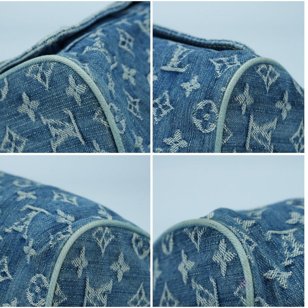 LOUIS VUITTON Monogram Denim Neo Speedy Blue M95019