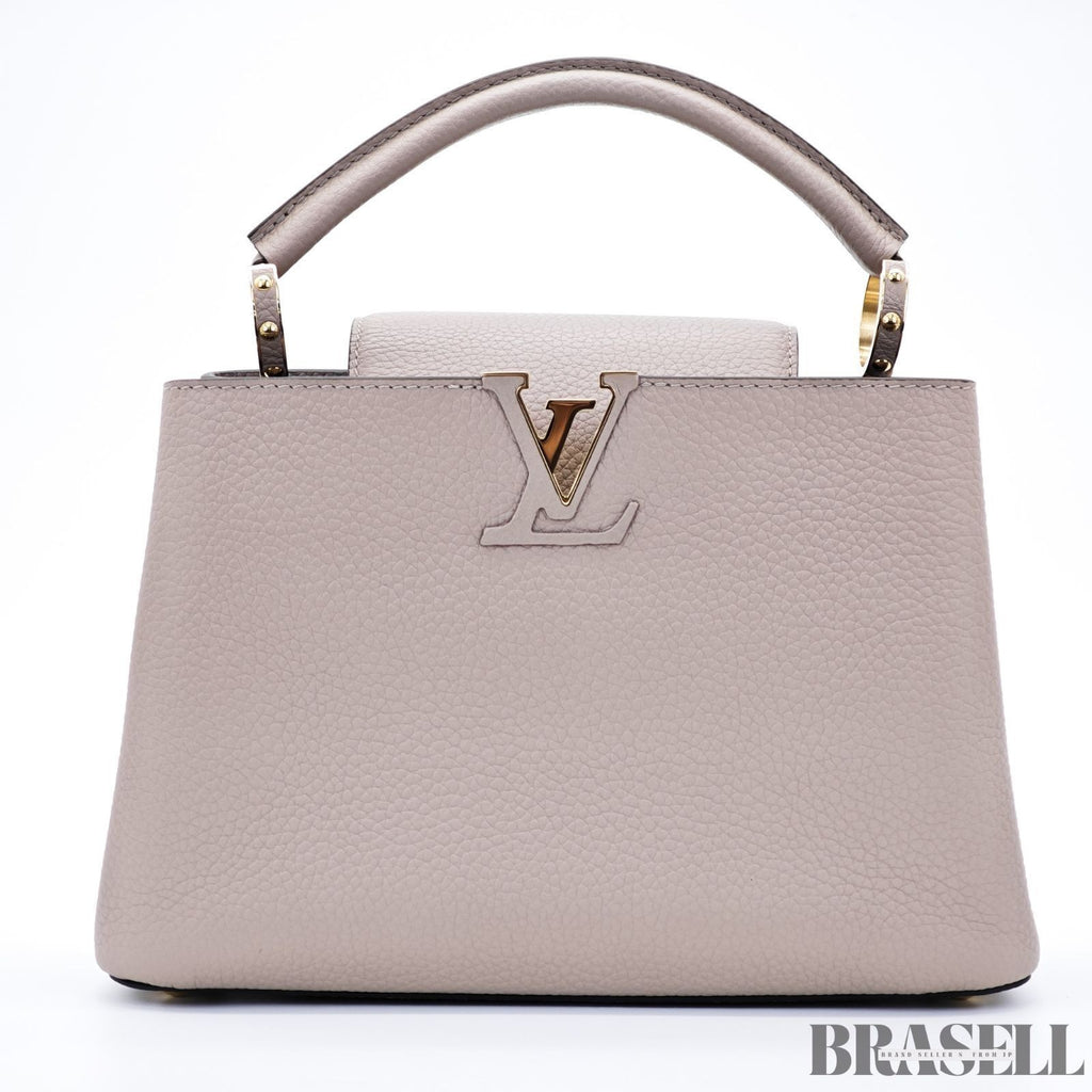 Louis Vuitton Capucines BB Handbag M94634 Galet Greige Woman