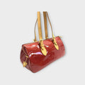 Louis Vuitton M93507 Rosewood Avenue Red Vernis Patent Leather Handbag【B】