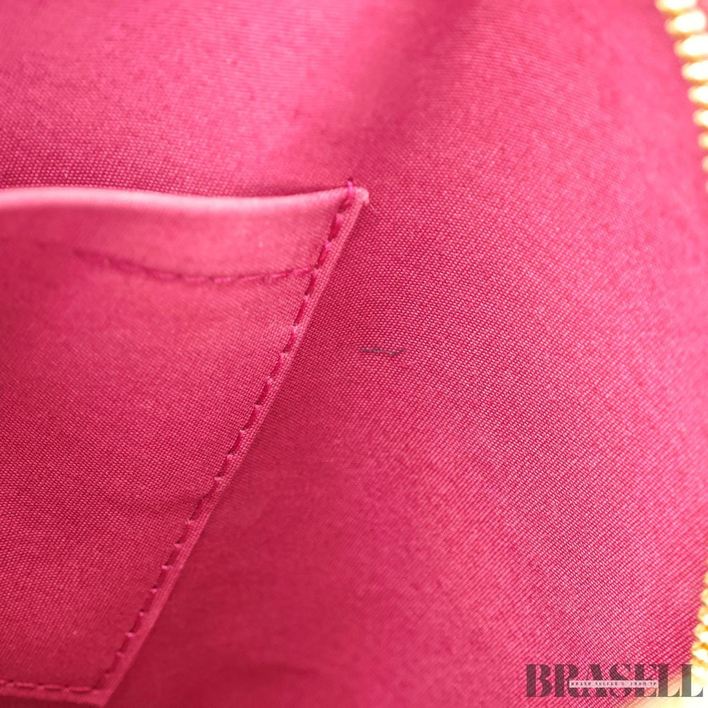Louis Vuitton Alma BB M91171 Handbag Shoulder Bag 2Way Rose Andian Woman