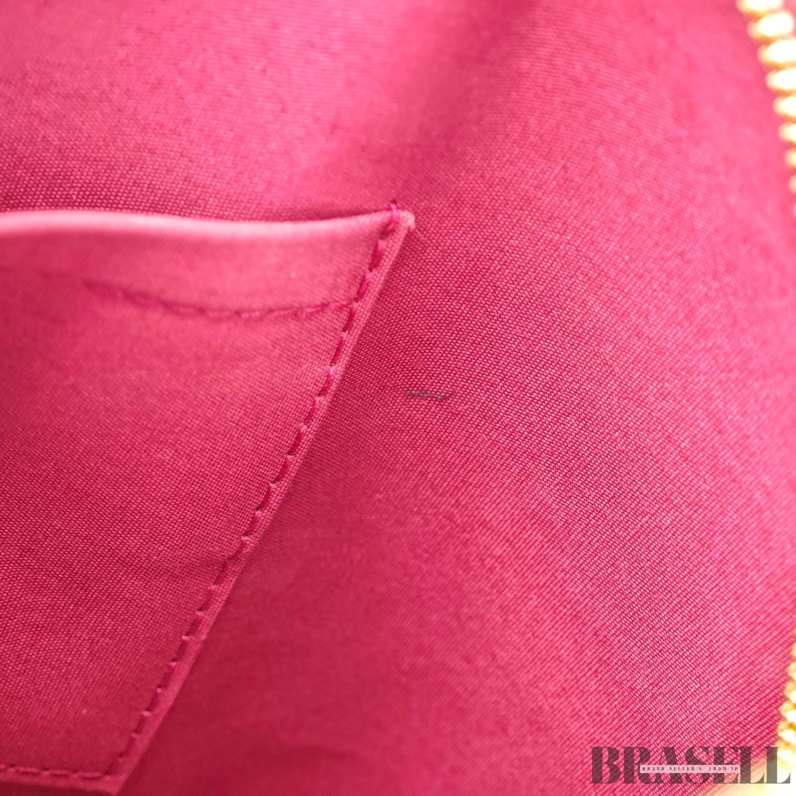 Louis Vuitton Alma BB M91171 Handbag Shoulder Bag 2Way Rose Andian Woman