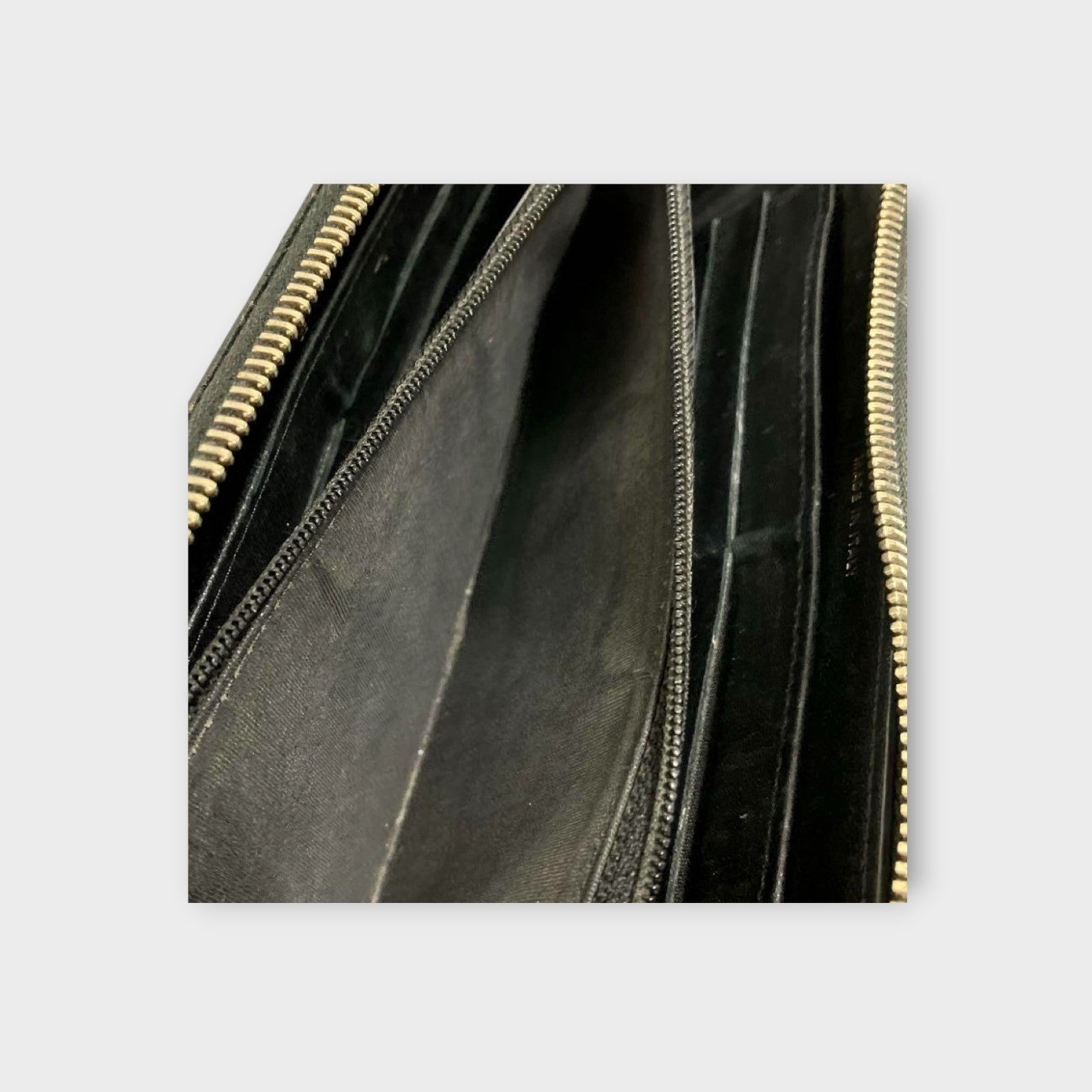 CHANEL Camellia Zippy Long Wallet with Gold Line and Coco Mark