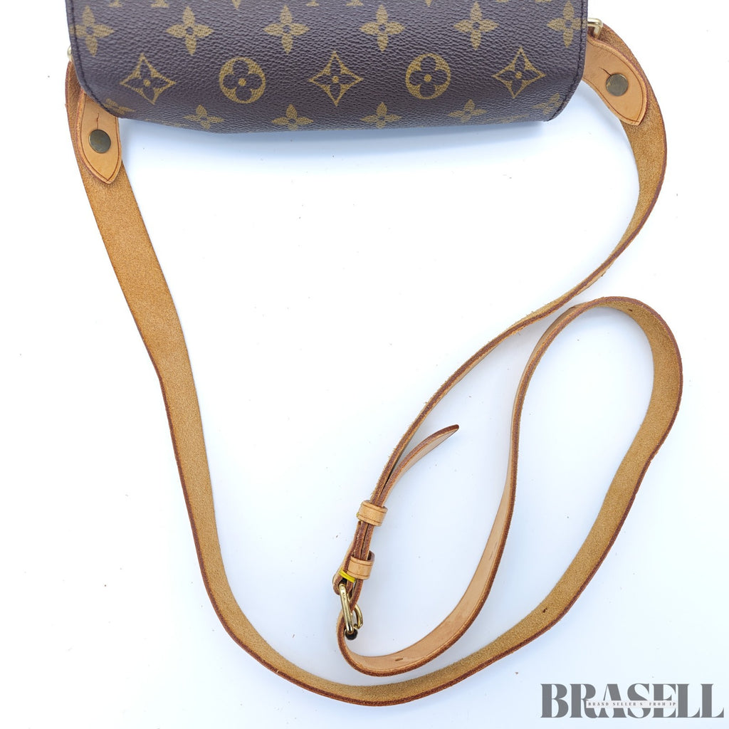 LOUIS VUITTON Cult Ciel MM M51253 Monogram Canvas Maroon Brown