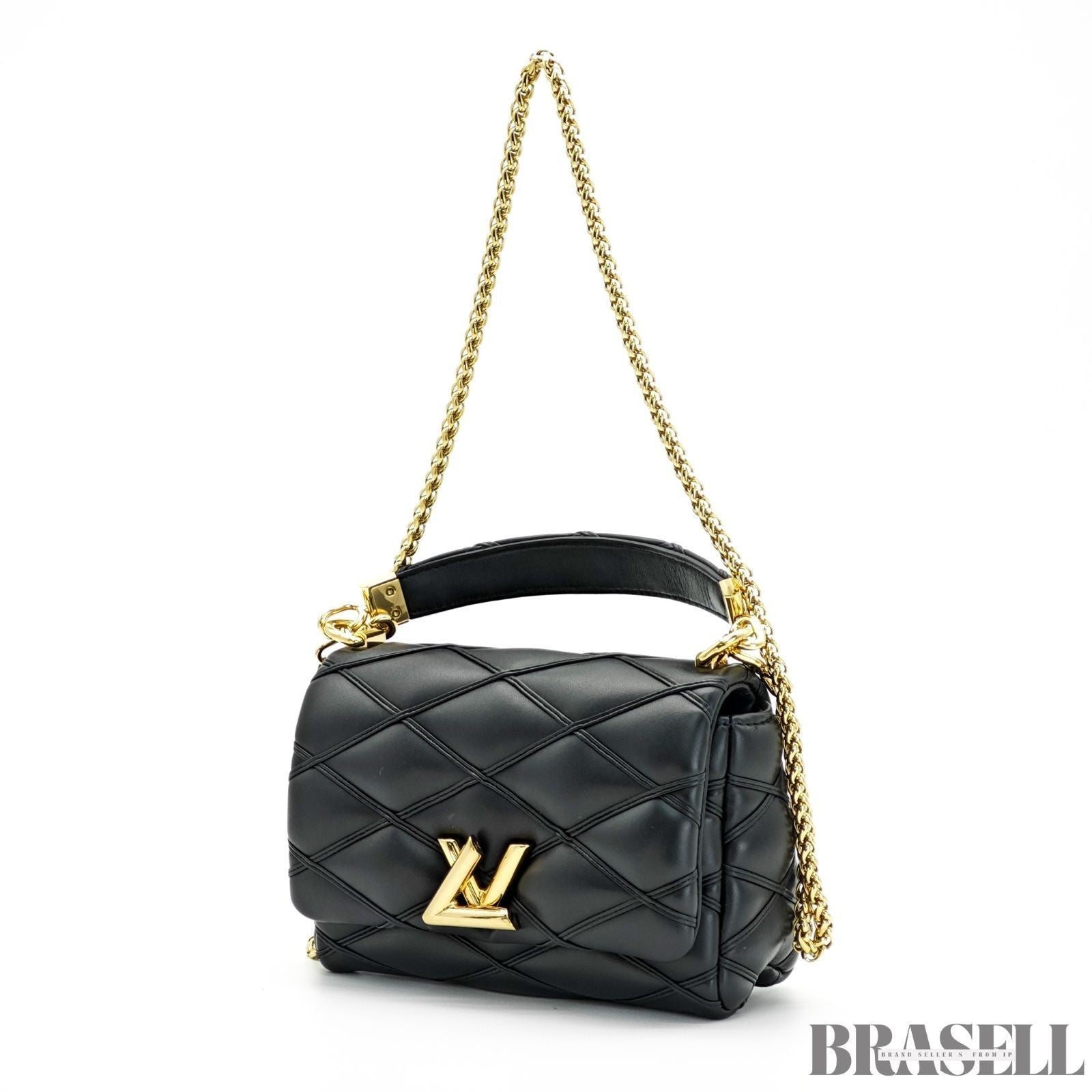 Louis Vuitton Maltage Pattern GO-14 PM M12004 2Way Handbag Chain Black