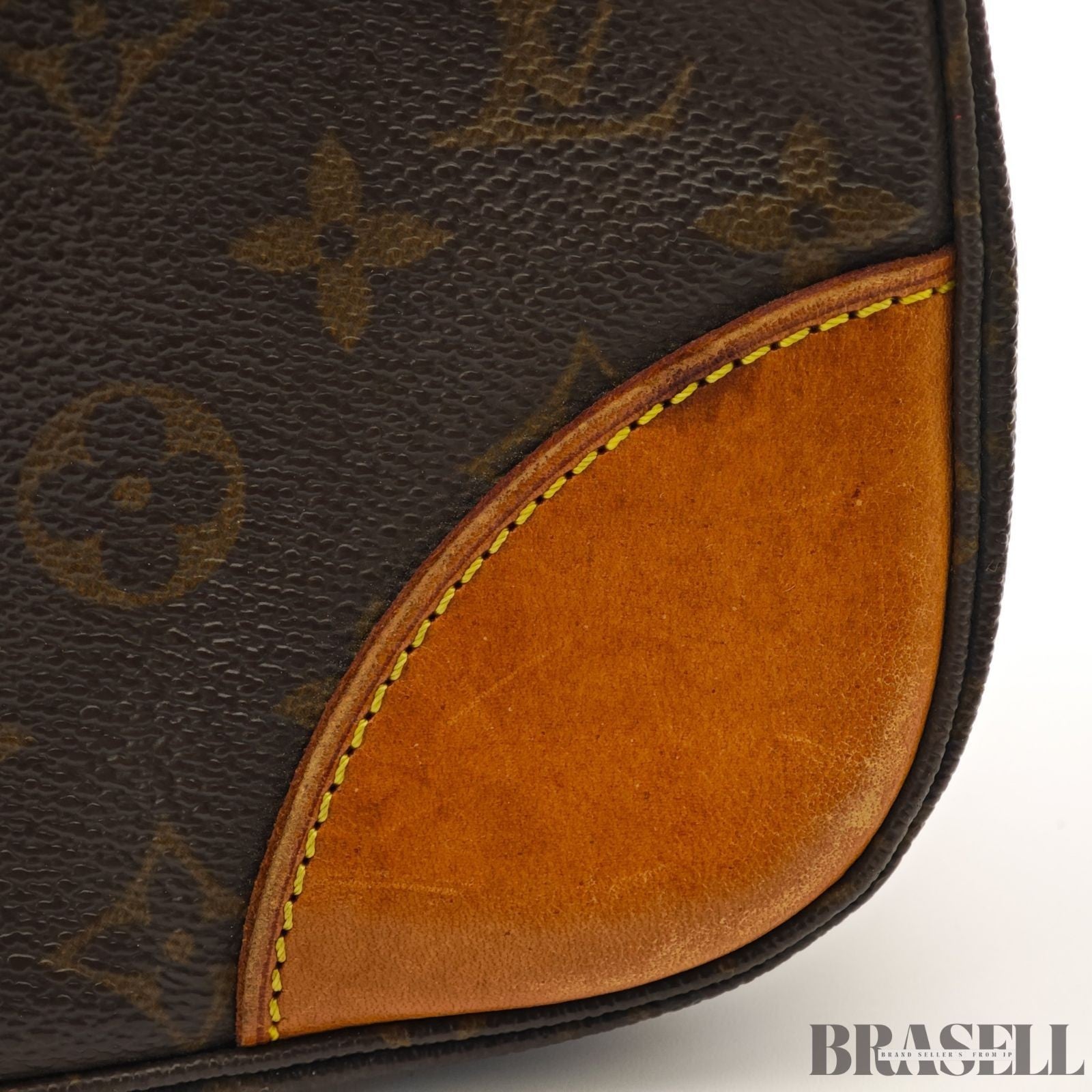 LOUIS VUITTON Boulogne 30 Shoulder Bag Monogram Leather Brown M51265 Women
