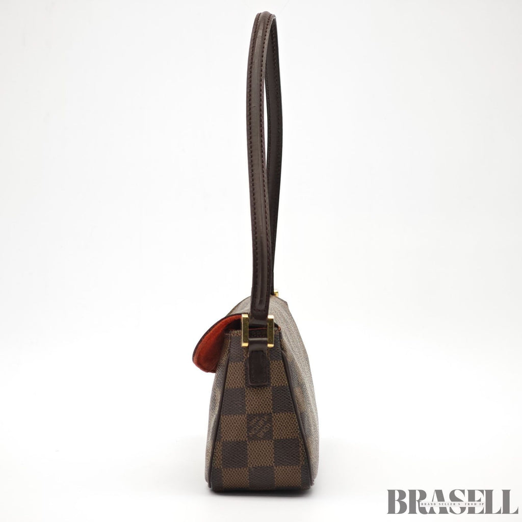 Louis Vuitton Damier Recoleta Handbag One Shoulder Bag Brown Women N51299