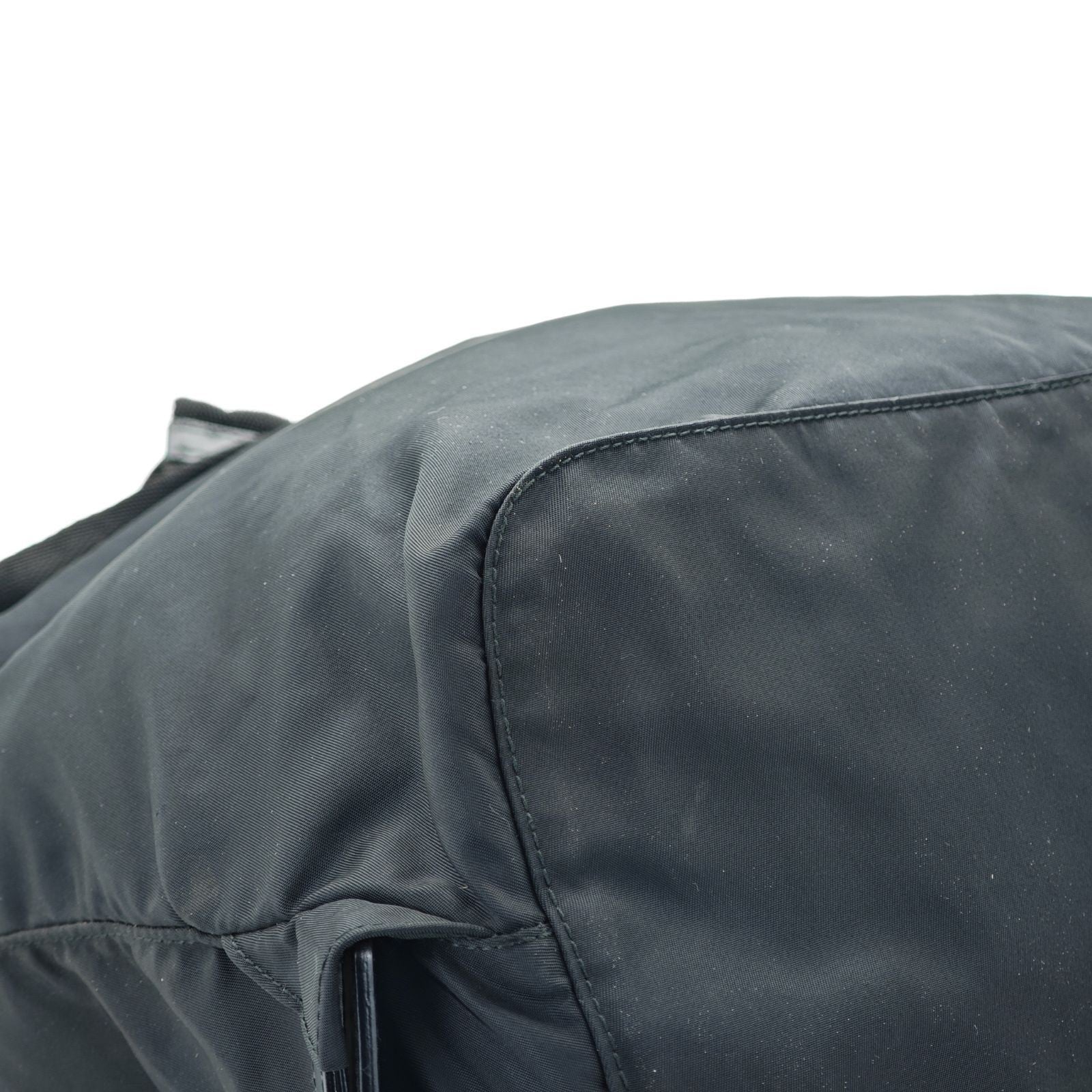 PRADA Tessuto Nylon Backpack M212500 Black with Guarantee Card