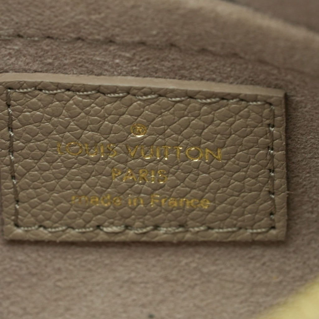LOUIS VUITTON Empreinte Giant Papillon BB M46031 Handbag Beige Tourtière Cream
