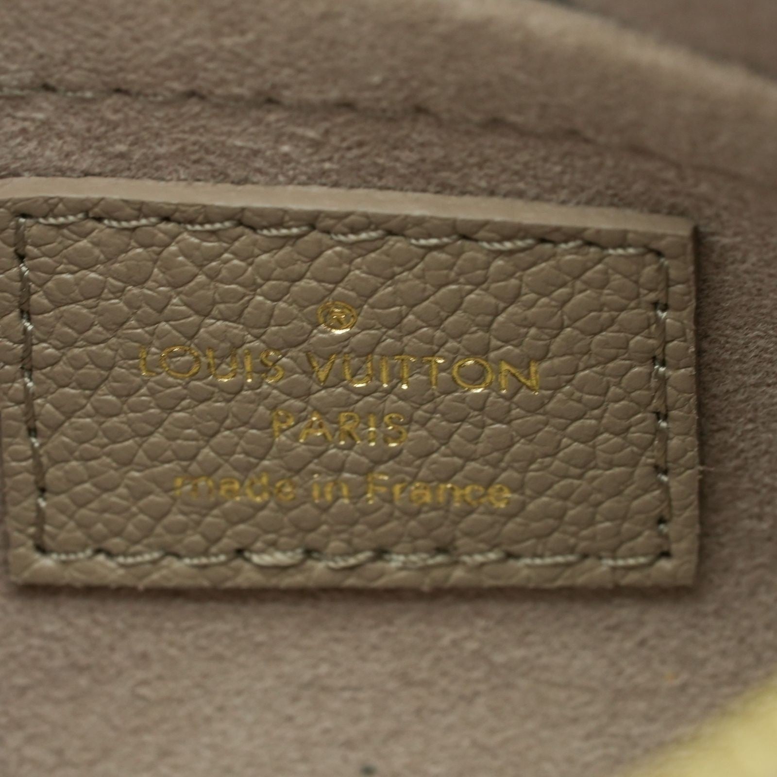 LOUIS VUITTON Empreinte Giant Papillon BB M46031 Handbag Beige Tourtière Cream