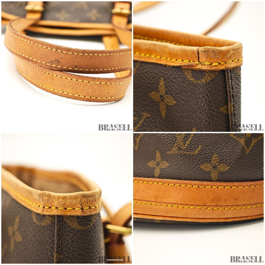 Louis Vuitton Bucket PM Bucket 23 M42238 Tote Bag Bucket Bag Brown Women