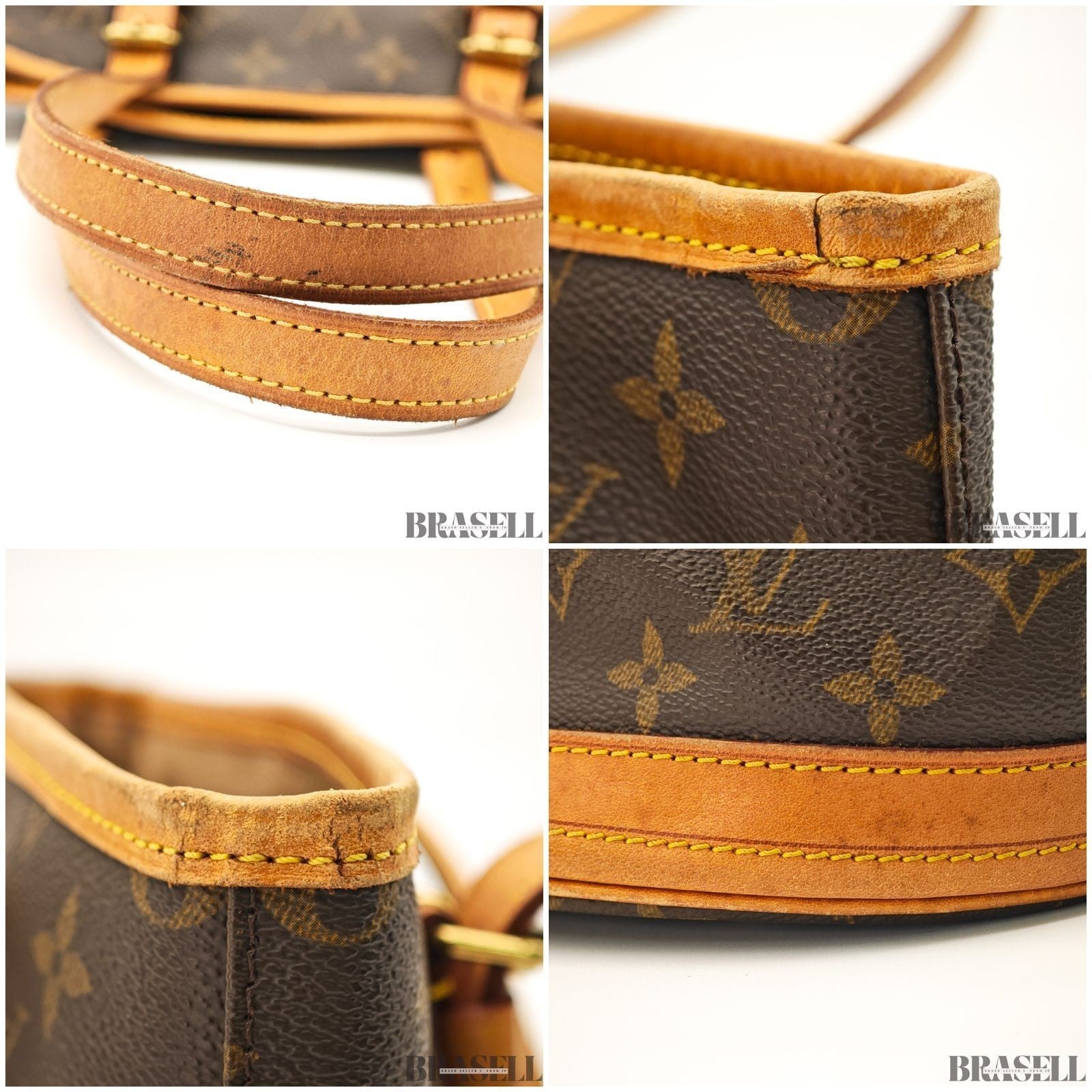 Louis Vuitton Bucket PM Bucket 23 M42238 Tote Bag Bucket Bag Brown Women