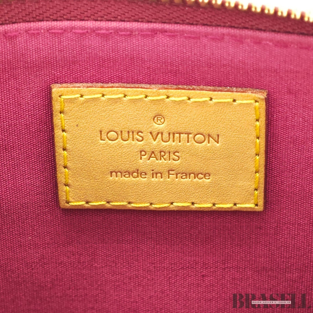 Louis Vuitton Alma BB M91171 Handbag Shoulder Bag 2Way Rose Andian Woman