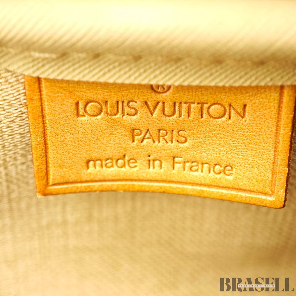 Louis Vuitton M47270 Monogram Deauville Handbag M47270 PVC Coated Canvas Brown