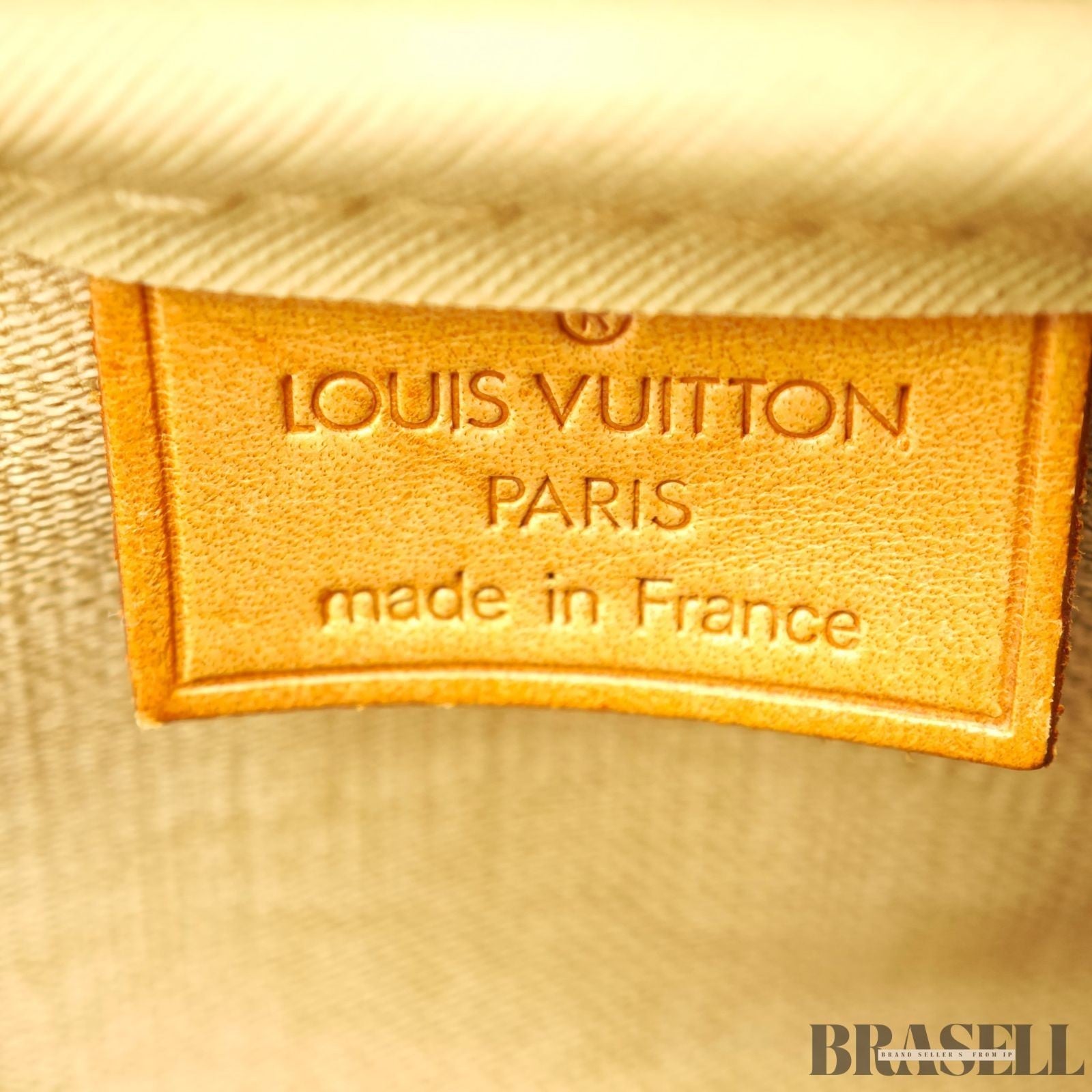 Louis Vuitton M47270 Monogram Deauville Handbag M47270 PVC Coated Canvas Brown
