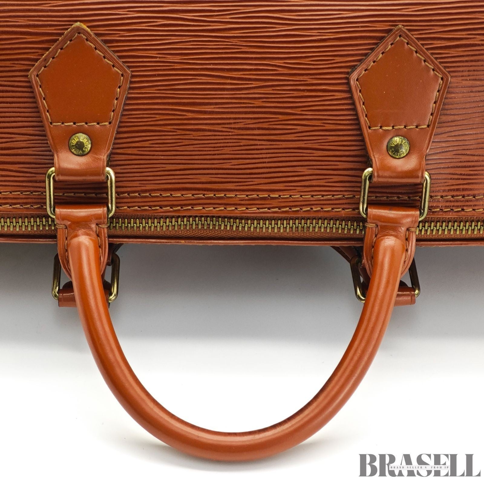 Louis Vuitton Epi Speedy 30 Brown M43003 Leather Brown Handbag Woman