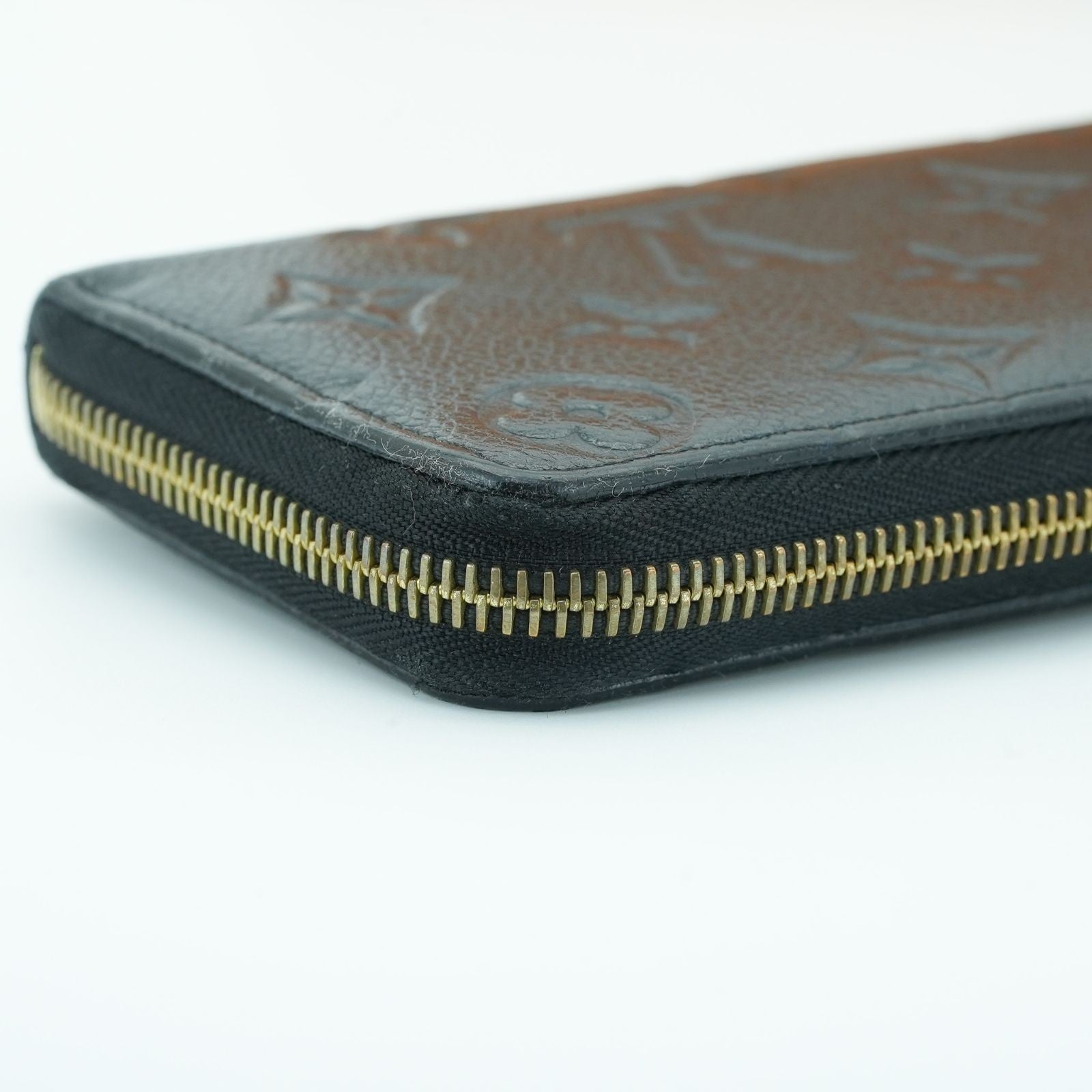 LOUIS VUITTON Empreinte Portefeuille Clemence M60171 Long Wallet Black