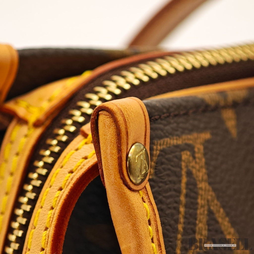 Authentic Louis Vuitton Monogram Popincourt Tote bag M40007 Canvas Brown