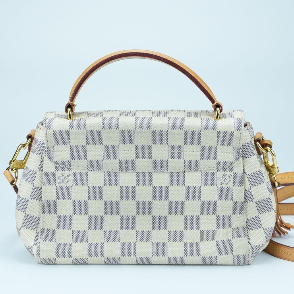 LOUIS VUITTON Damier Azur Croisette Handbag Shoulder Bag N41581