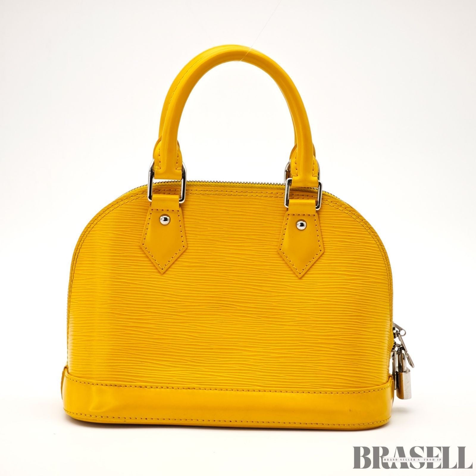 LOUIS VUITTON M40866 Epi Alma BB 2Way Citron Shoulder Bag Crossbody Handbag