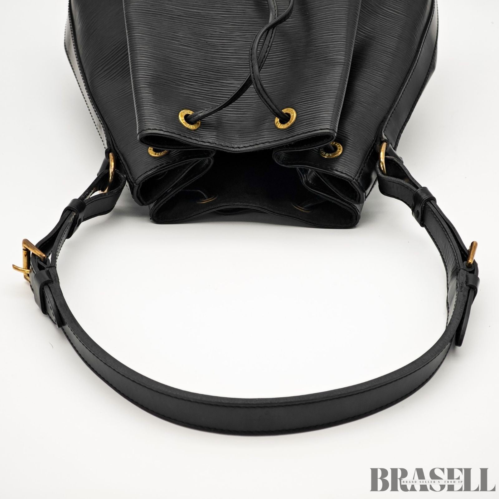LOUIS VUITTON LV Noe Epi Shoulder Bag M59002 Epi Leather Black VI0963
