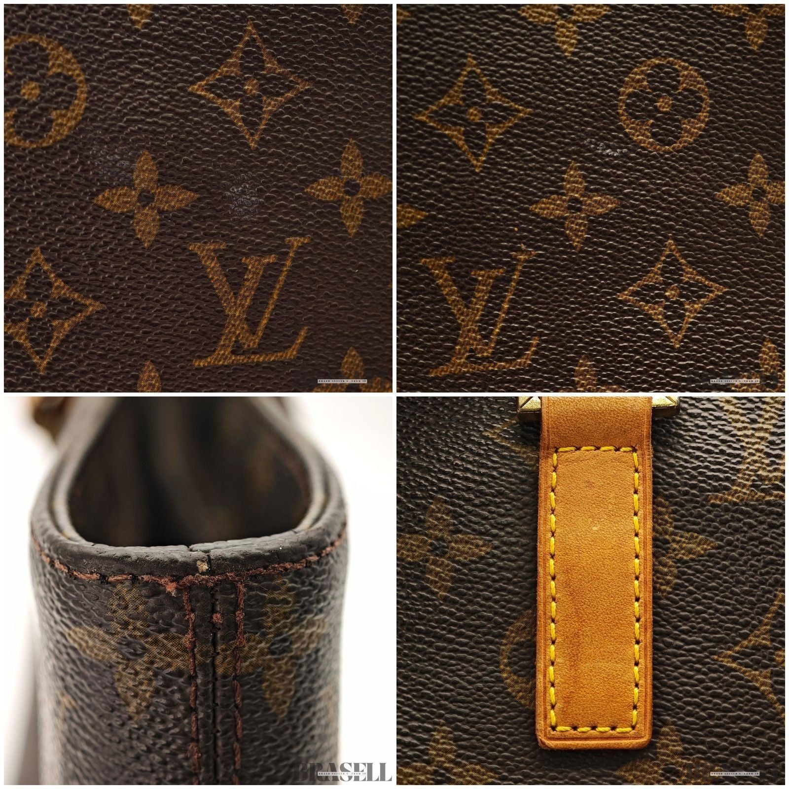 Louis Vuitton Luco M51155 Bag Tote Bag Commuter Monogram Canvas Large Brown