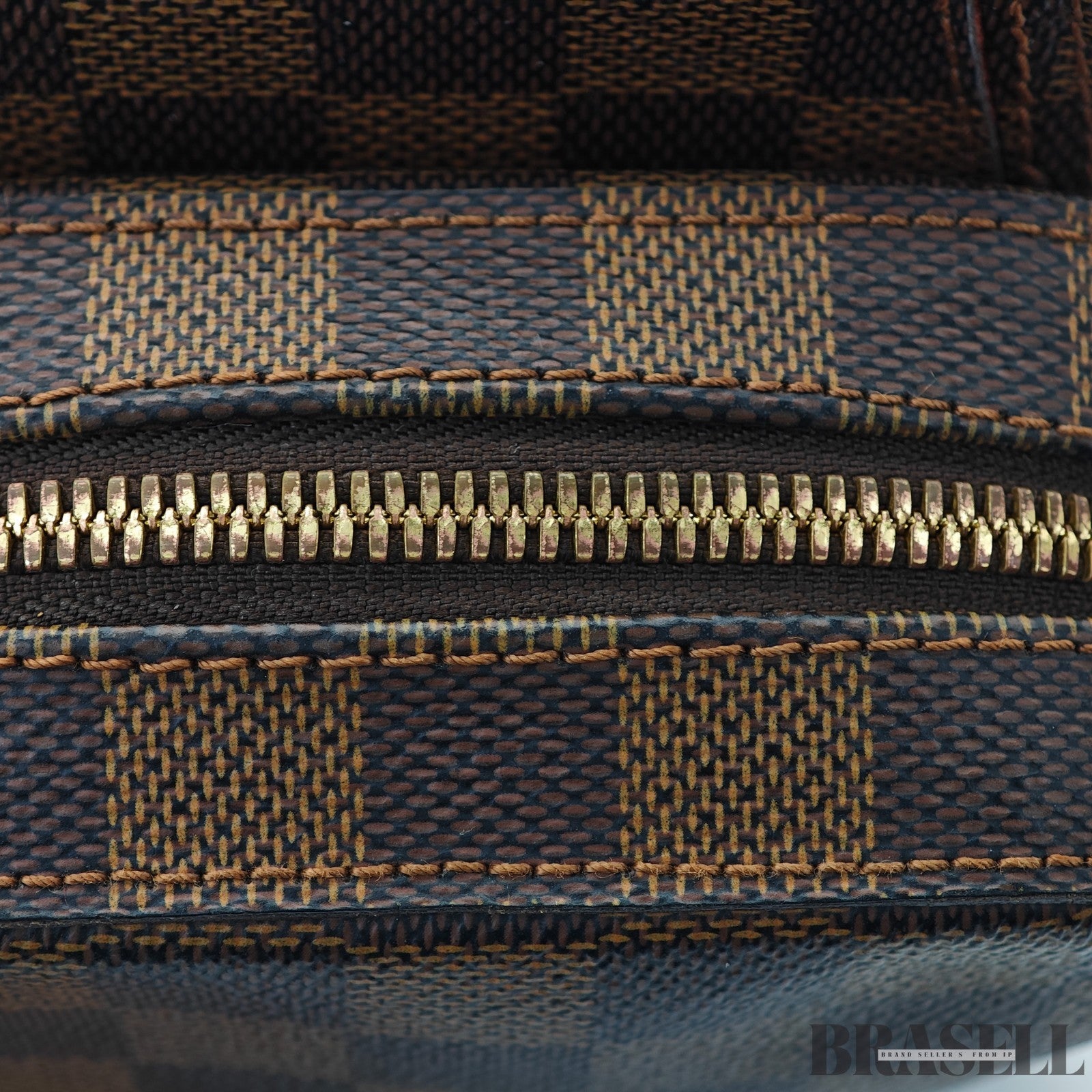 LOUIS VUITTON Geronimos N51994 Crossbody Bag Damier Ebene Brown