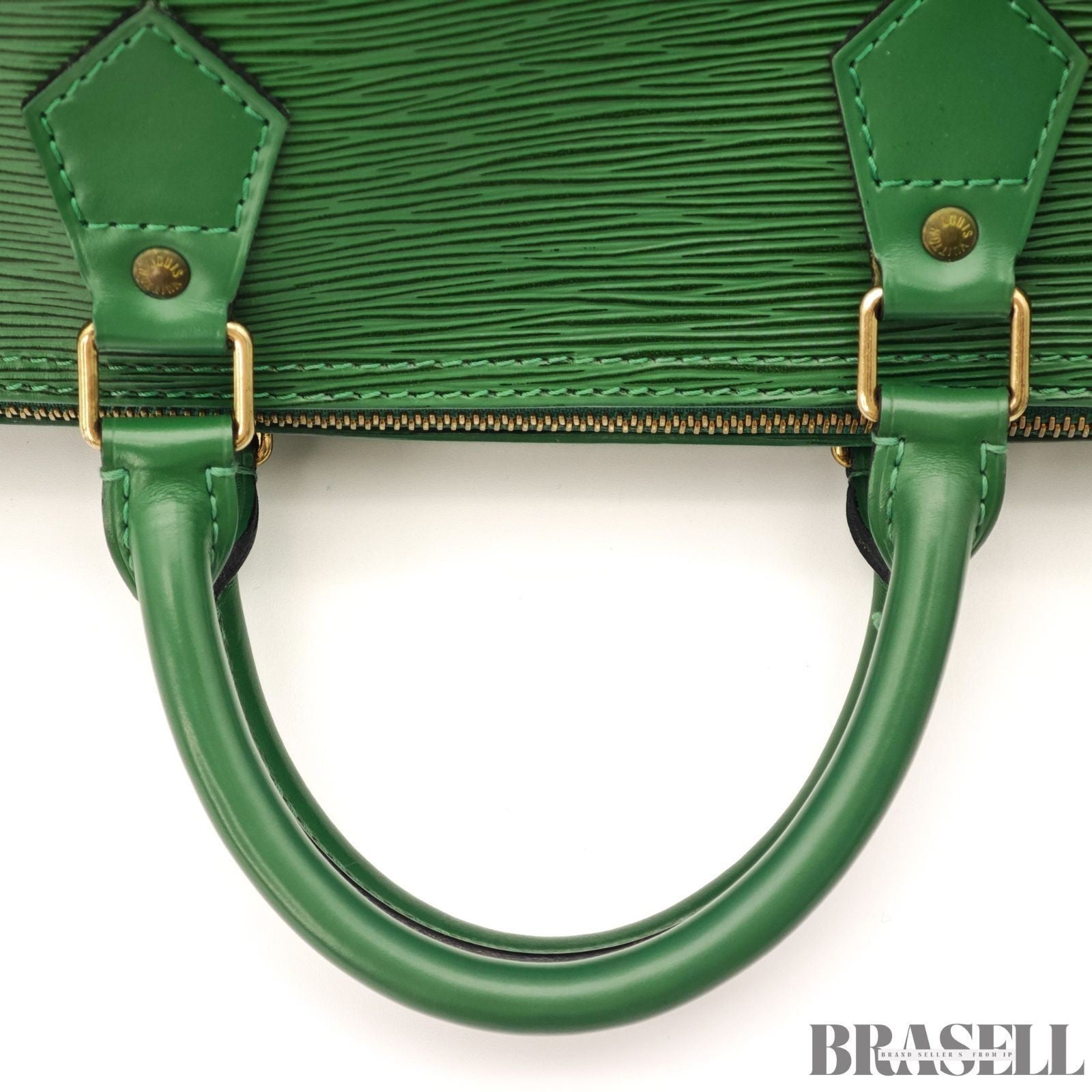 LOUIS VUITTON Epi Speedy 30 Hand Bag Mini Boston Borneo Green M43004 Leather