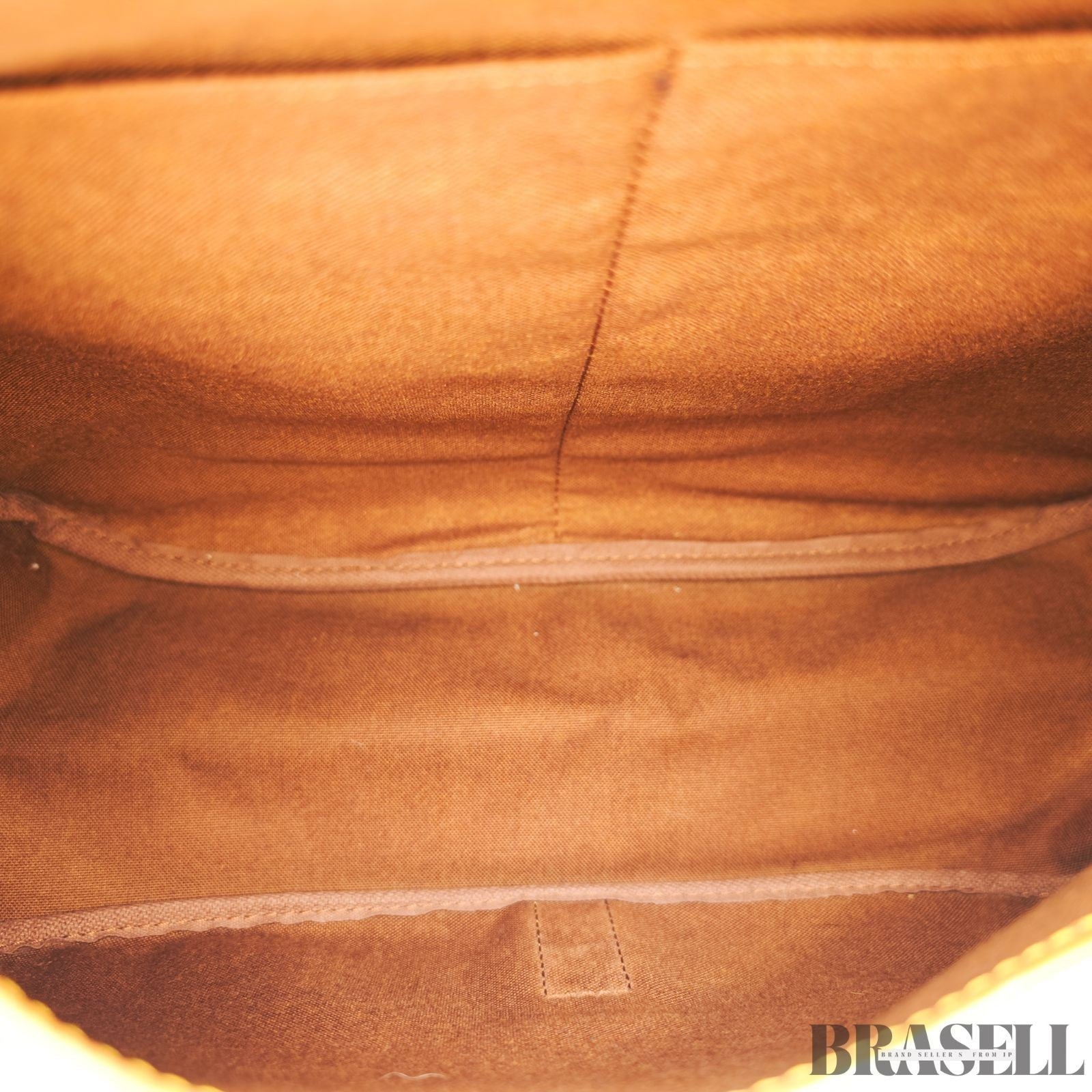 Louis Vuitton Saumur 35 M42254 Shoulder Bag Monogram Canvas Leather Brown Women