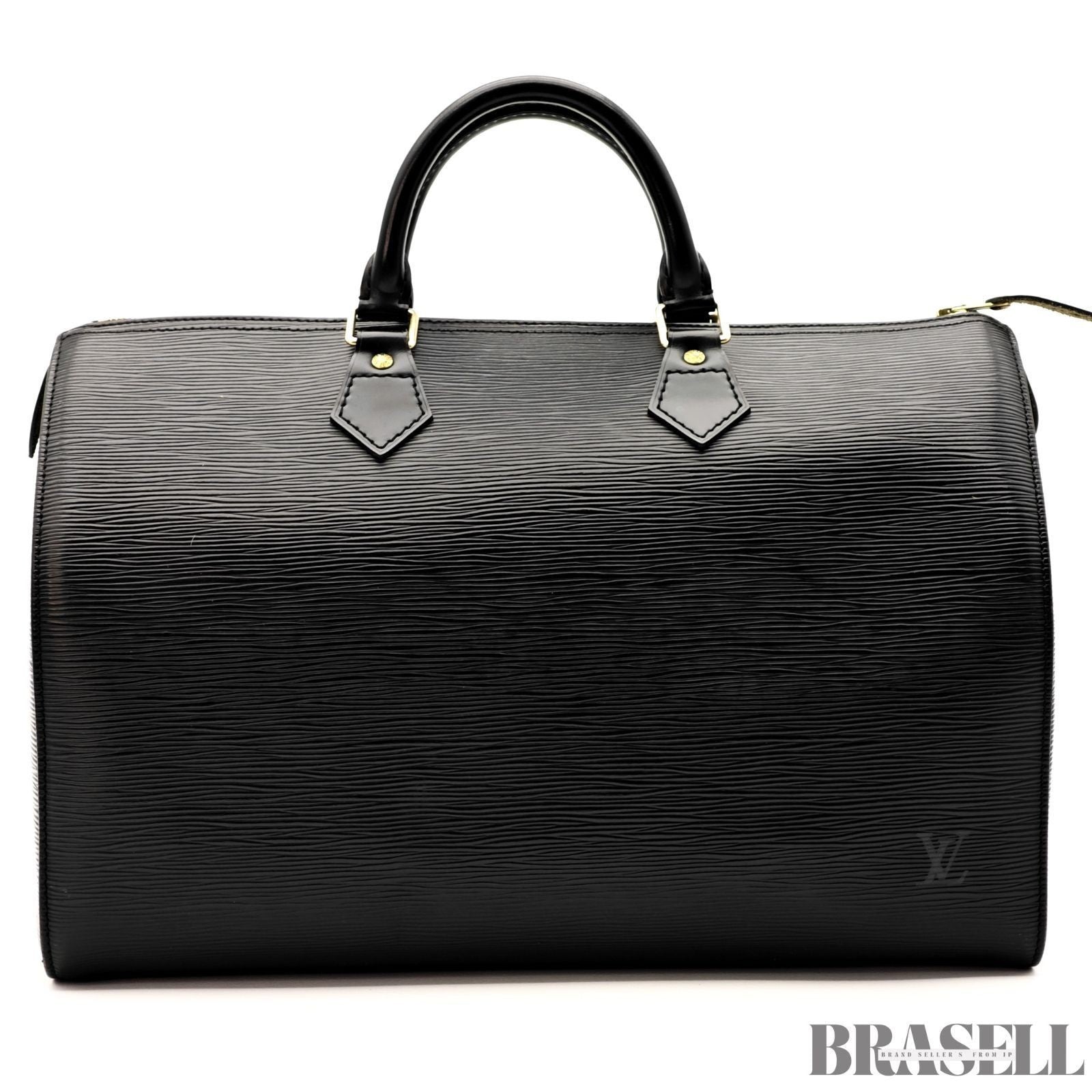 LOUIS VUITTON Epi Speedy 35 M42992 Black Boston Handbag Women’s