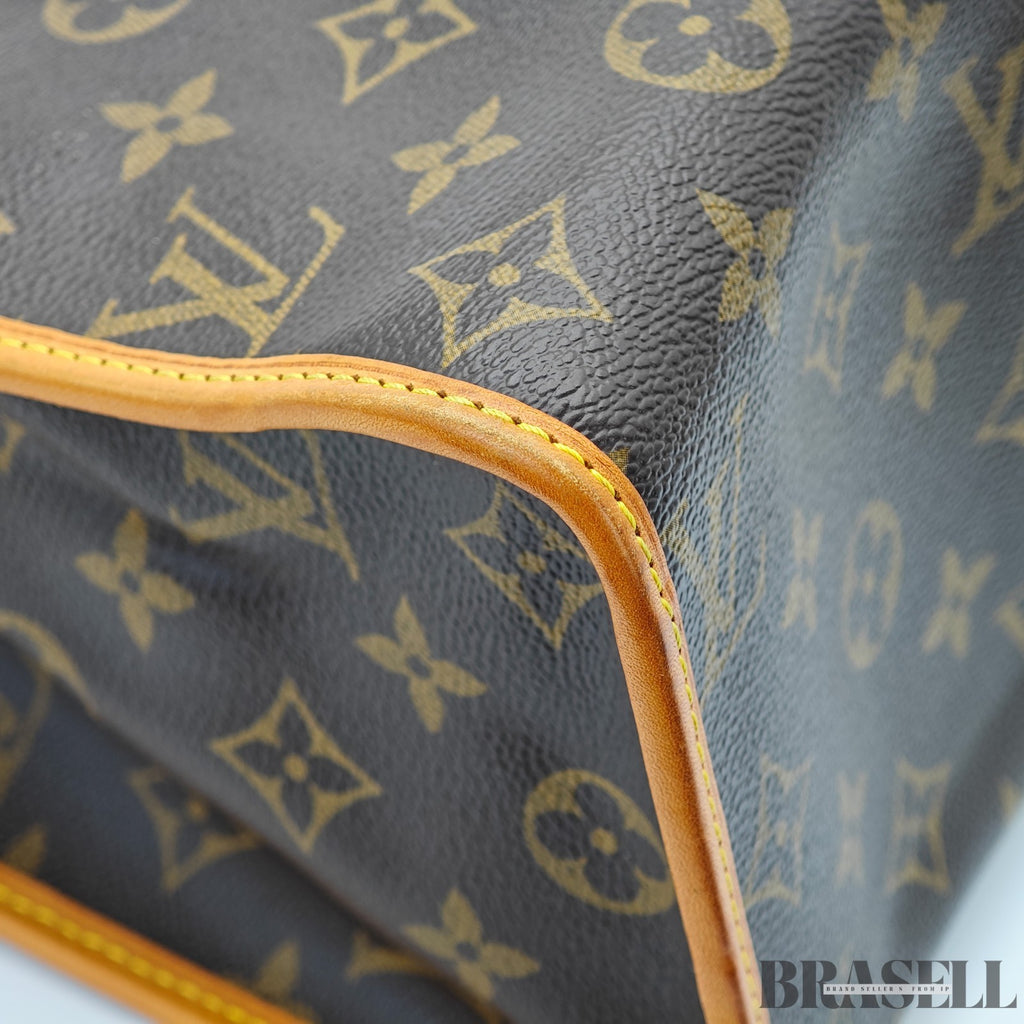 LOUIS VUITTON Popincourt Au M40007 Tote Bag Monogram Canvas Brown