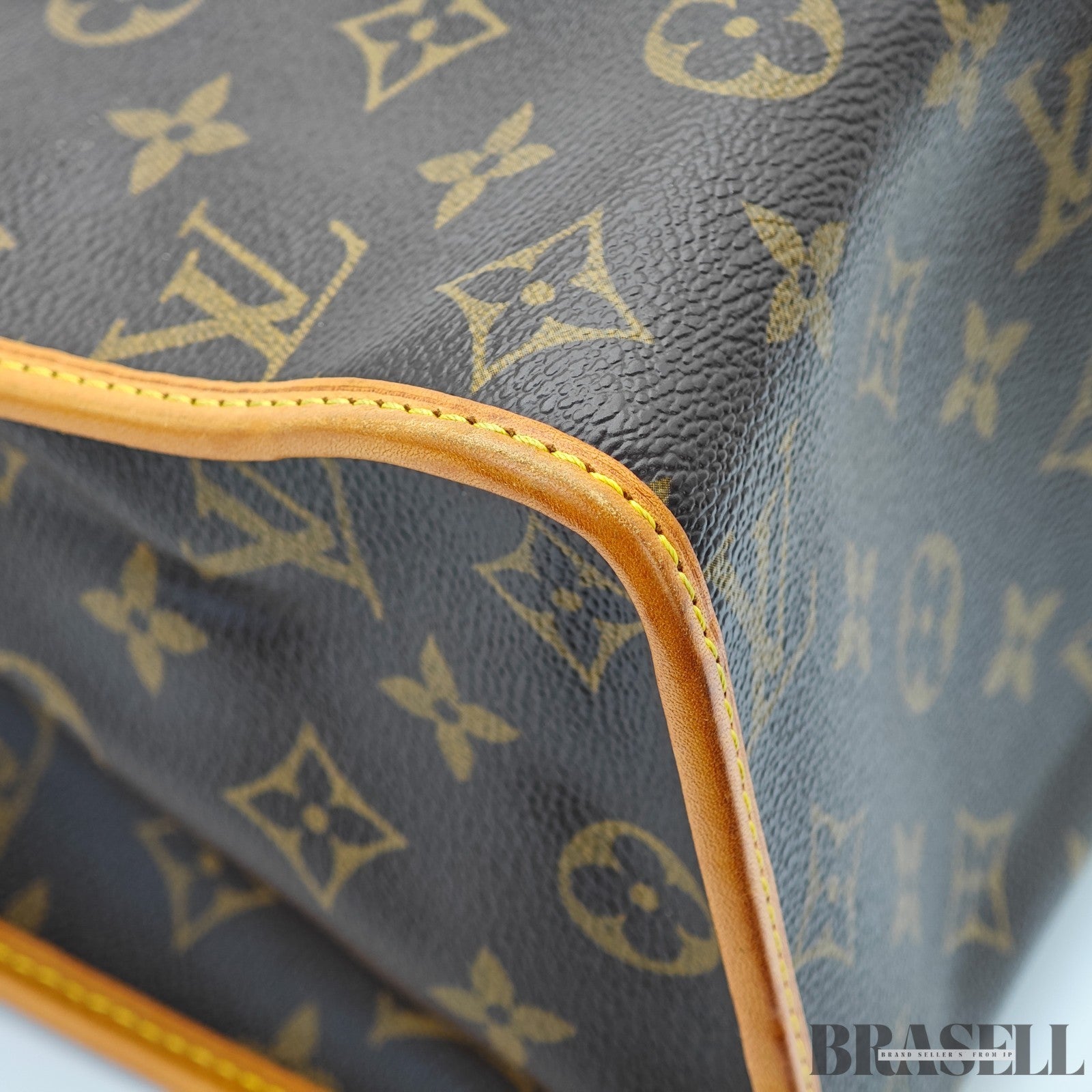 LOUIS VUITTON Popincourt Au M40007 Tote Bag Monogram Canvas Brown