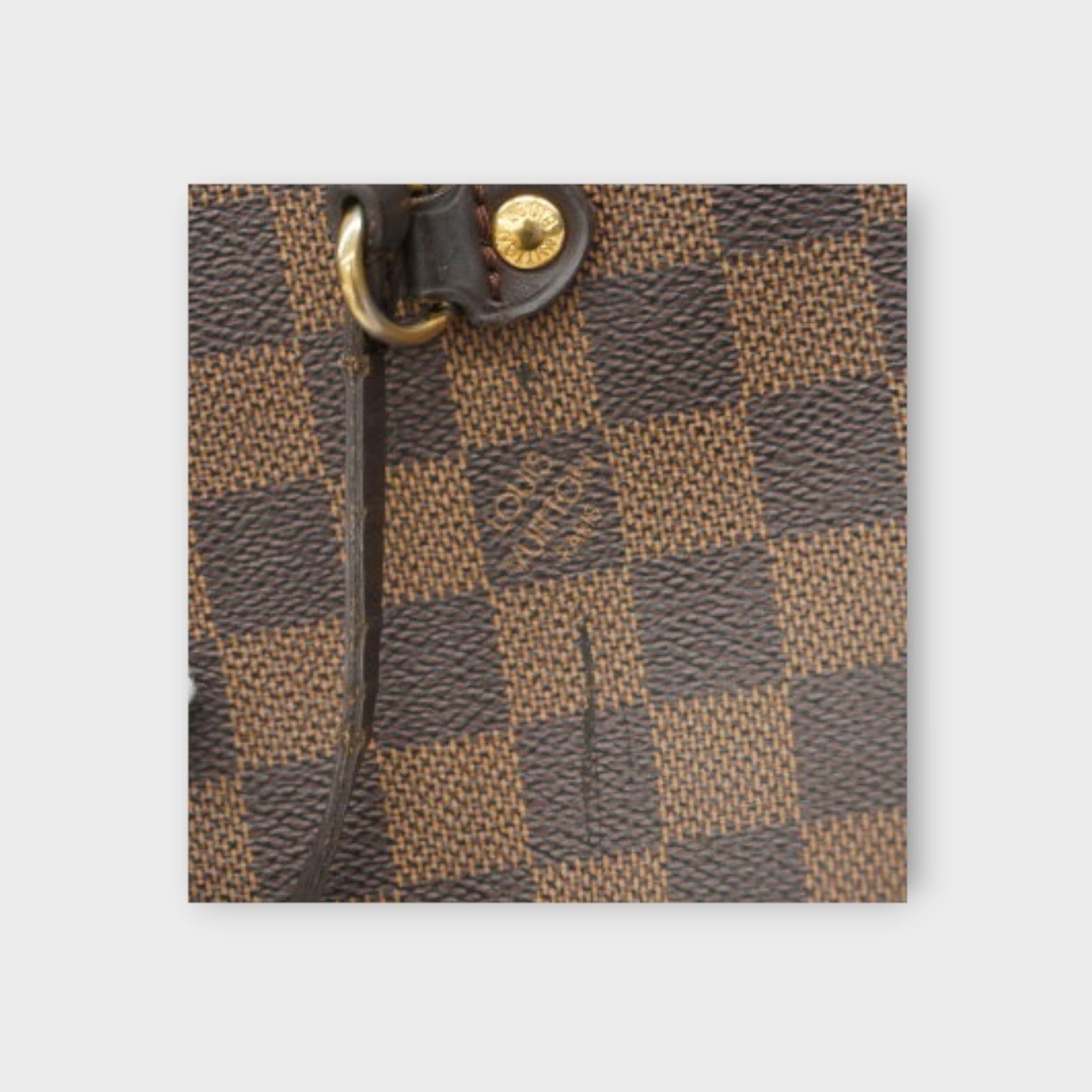 Louis Vuitton Tote Bag Damier Neverfull MM N40599 Ebene Ladies【B】