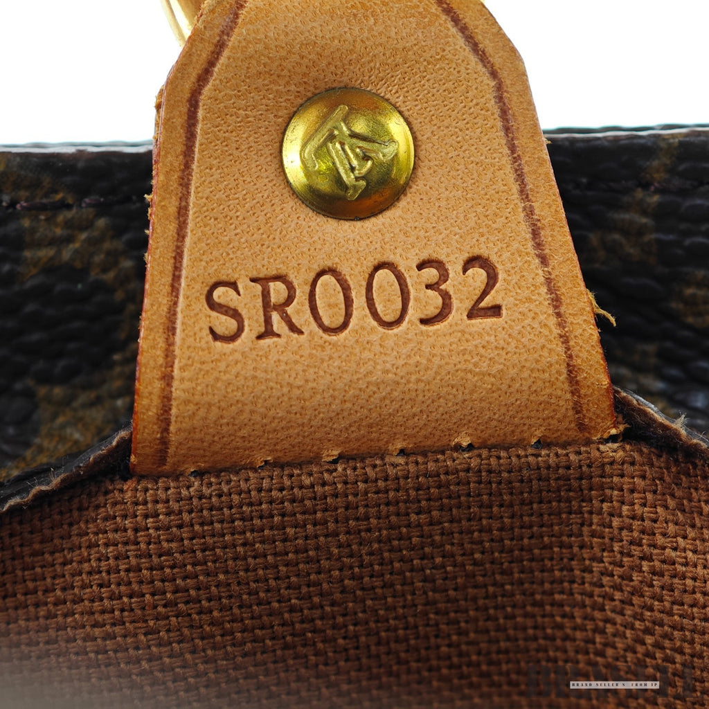 LOUIS VUITTON Vavin PM M51172 Monogram Handbag PVC-Coated Canvas Leather Brown