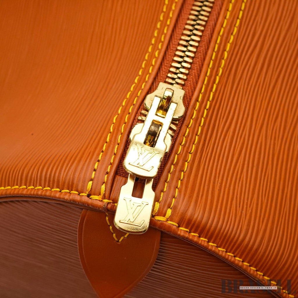 LOUIS VUITTON Epi Keepall 55 M42958 Zipangu Gold Boston Travel Bag Women’s