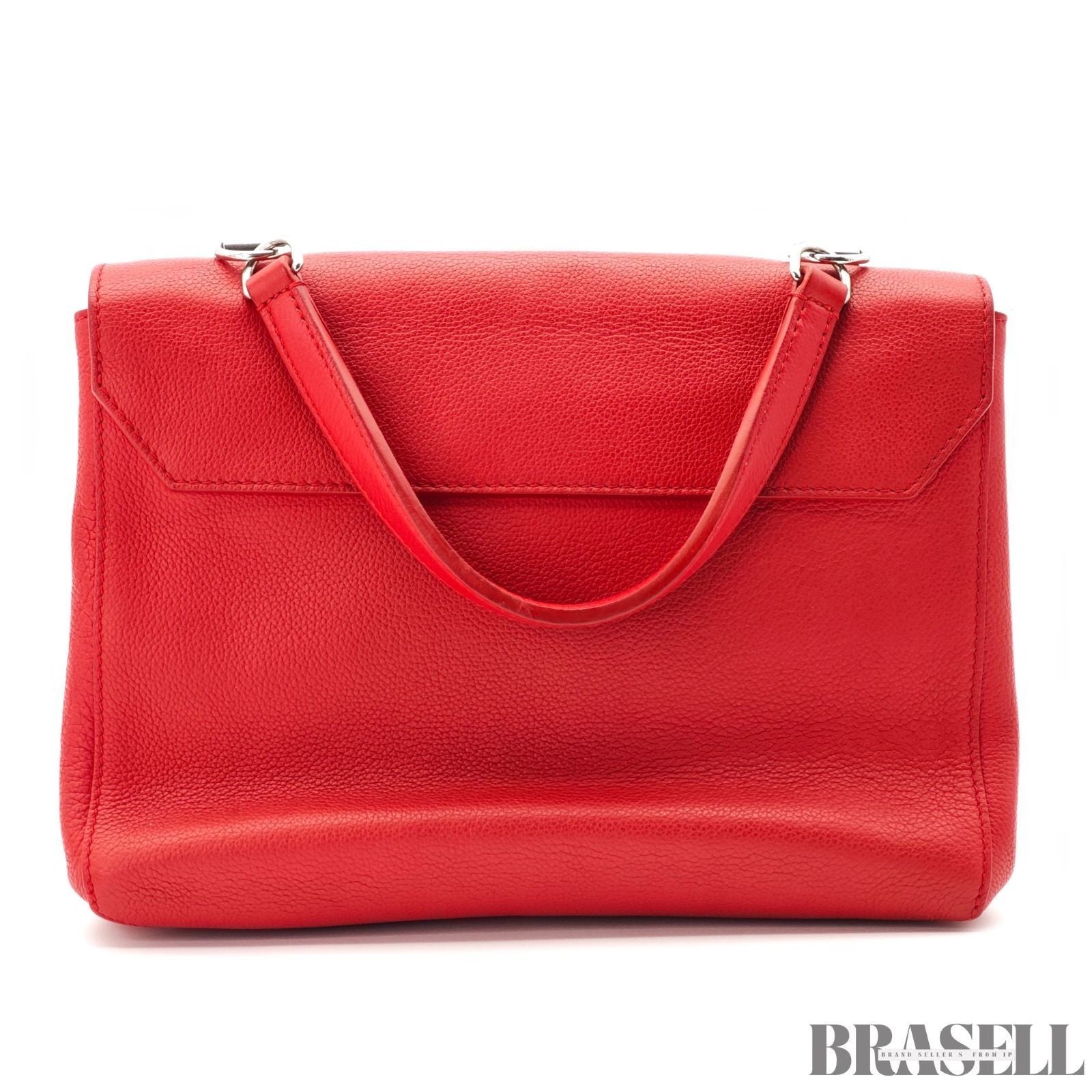 Louis Vuitton Lockme II Cartable M50249 Handbag Shoulder Bag 2Way Dahlia