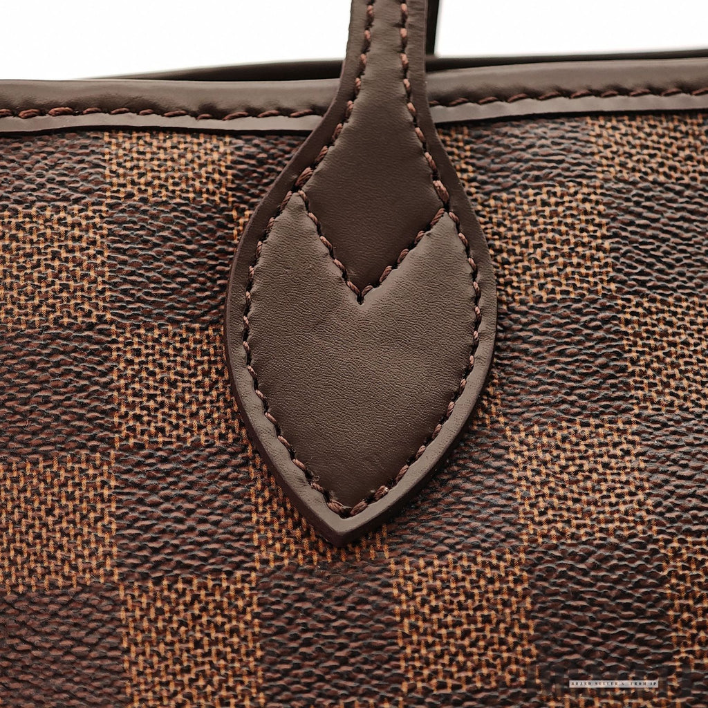 Louis Vuitton Neverfull PM N51109 Handbag Tote Bag Large Capacity Work Brown