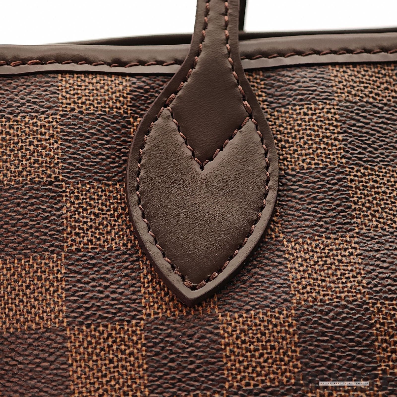 Louis Vuitton Neverfull PM N51109 Handbag Tote Bag Large Capacity Work Brown