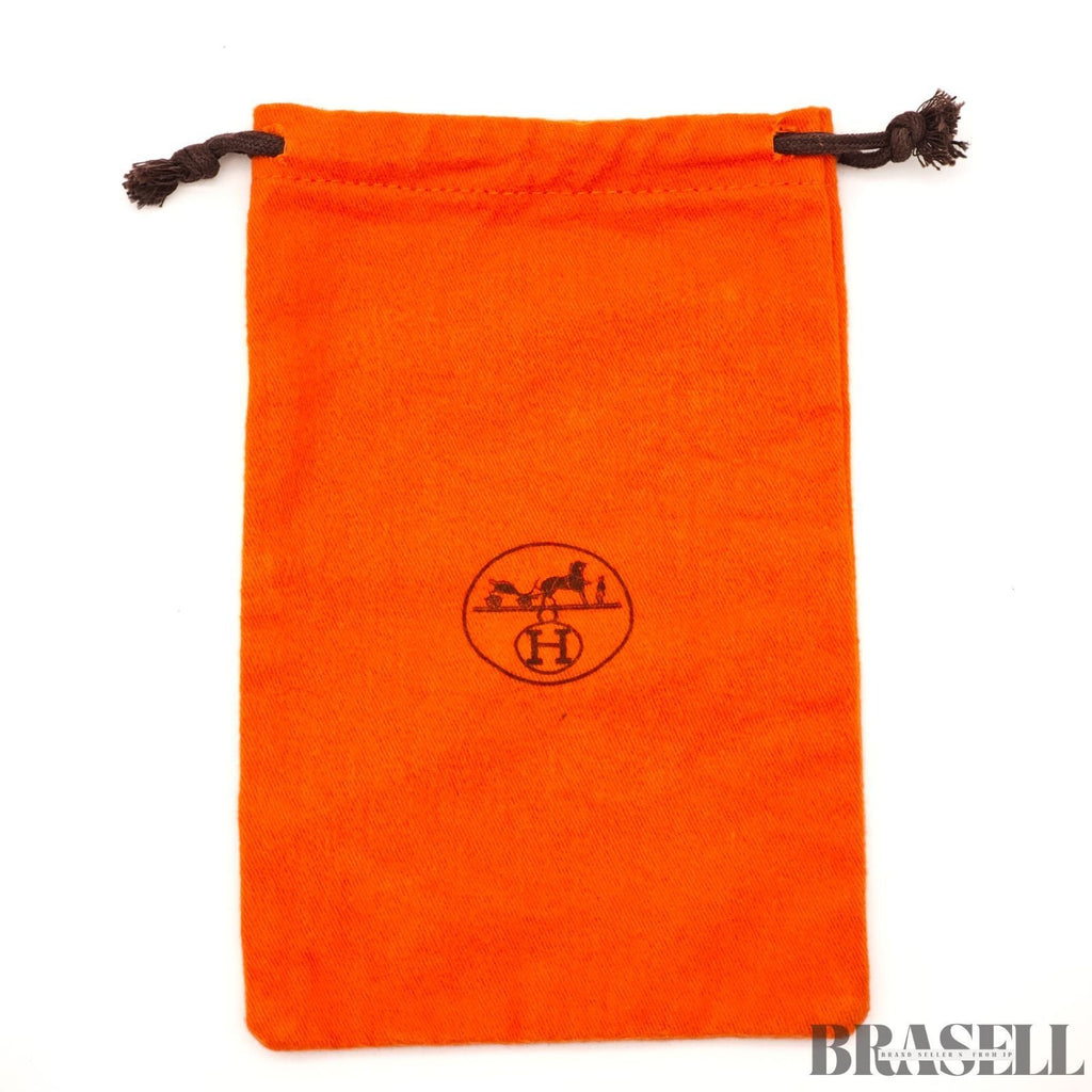 HERMES Evelyn 2 GM Punching H logo Shoulder Bag Brown w/Box Dust Bag Strap