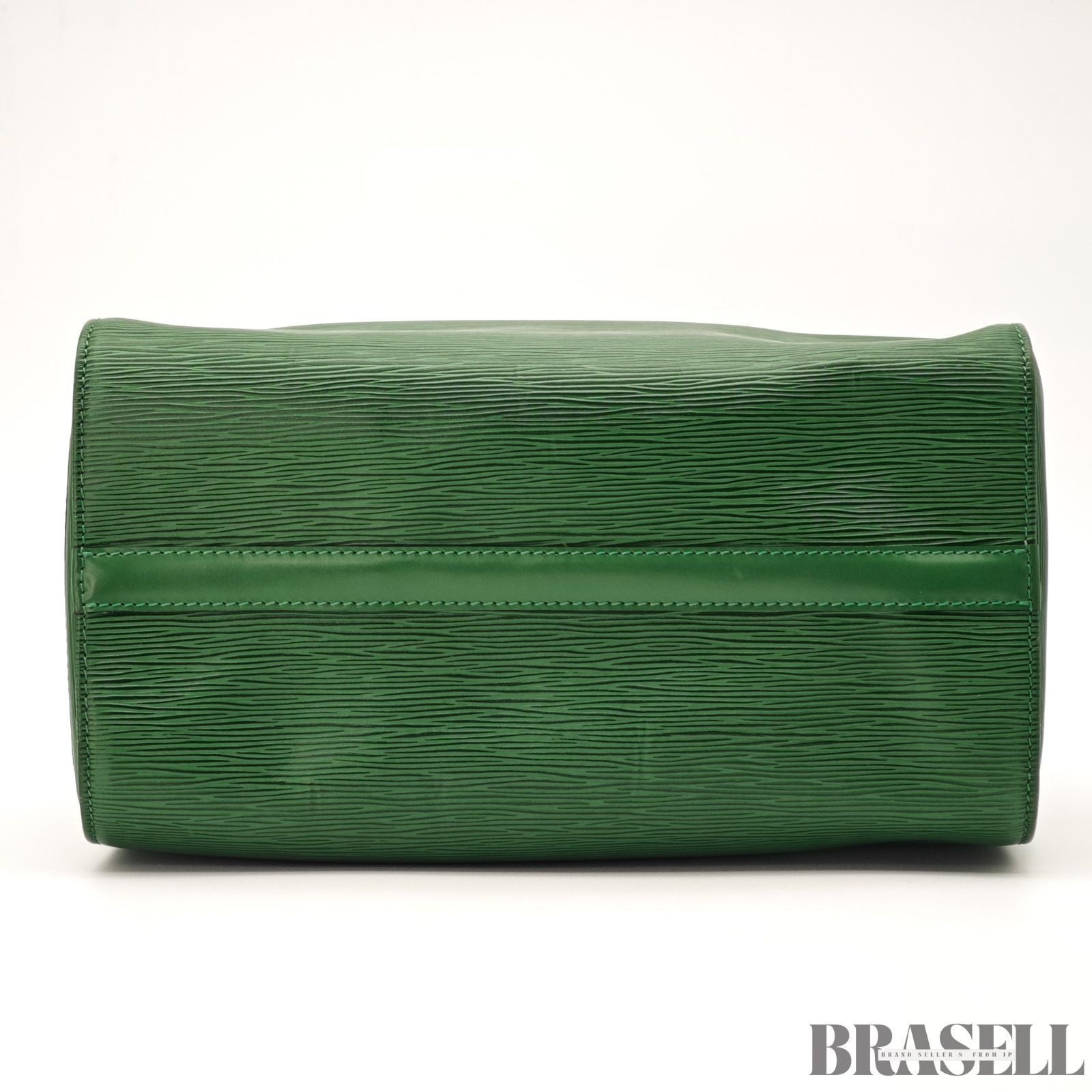 LOUIS VUITTON Epi Speedy 30 Hand Bag Mini Boston Borneo Green M43004 Leather