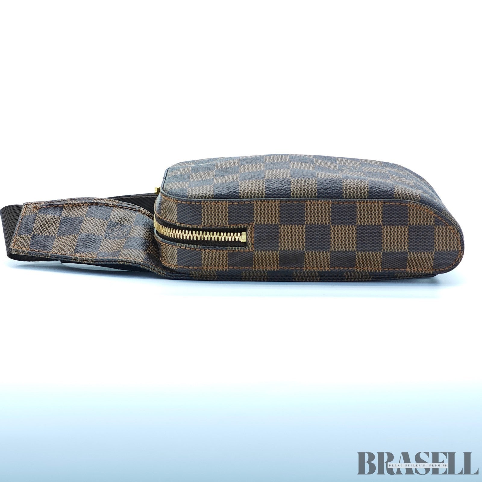 LOUIS VUITTON Geronimos N51994 Crossbody Bag Damier Ebene Brown