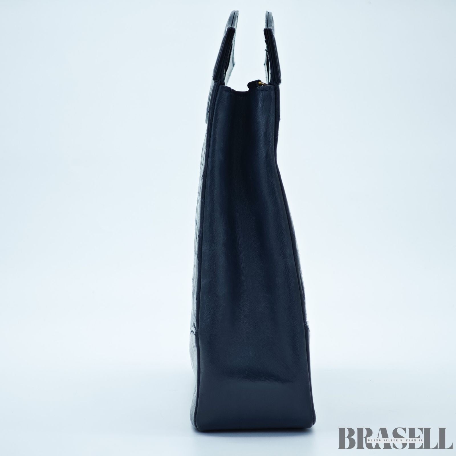 Borsa a mano Chanel Matelassé Coco Mark a 2 vie in pelle di agnello borsa a...