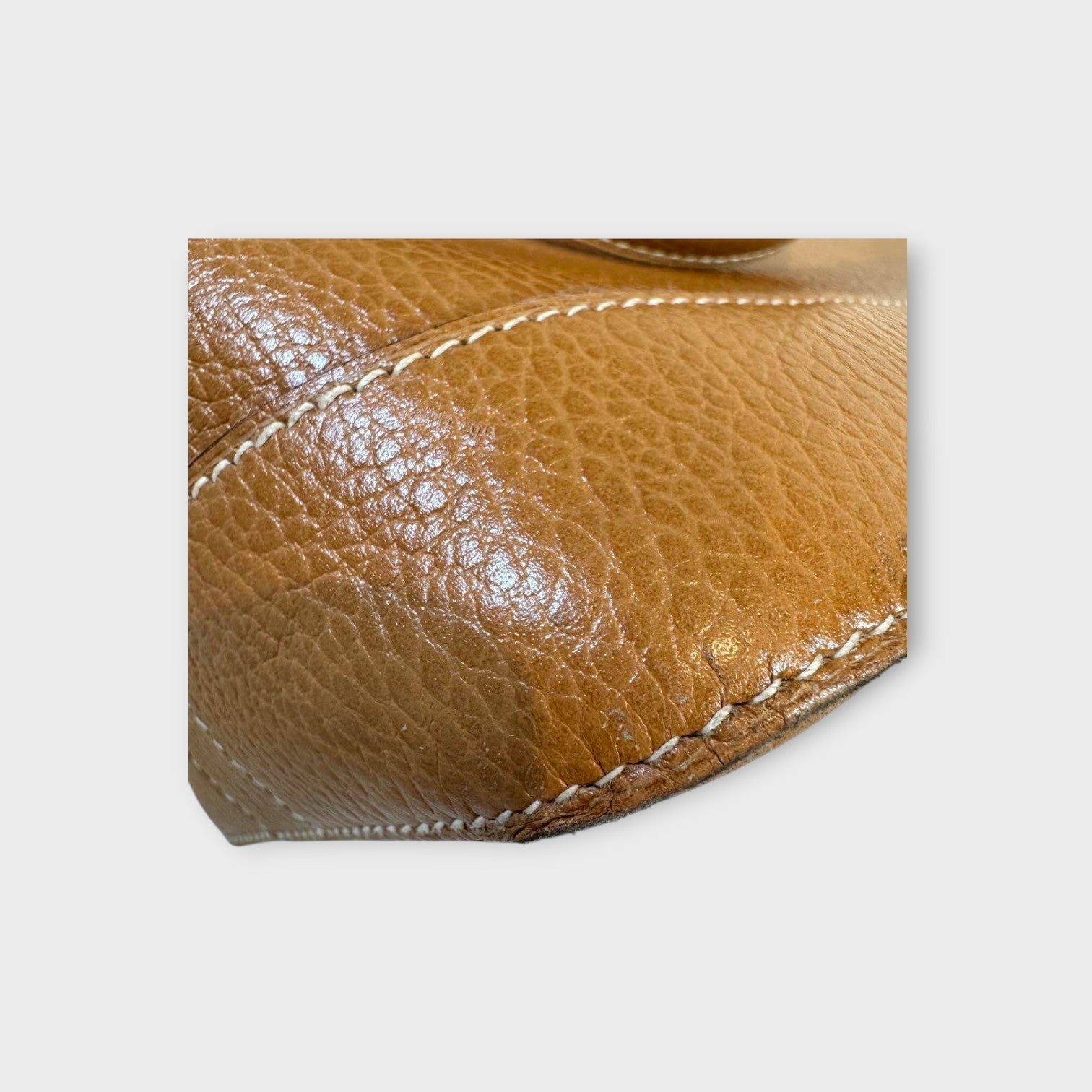 Hermès Ardennes Sorbonne 2Way Satchel Handbag Brown Leather 【A】