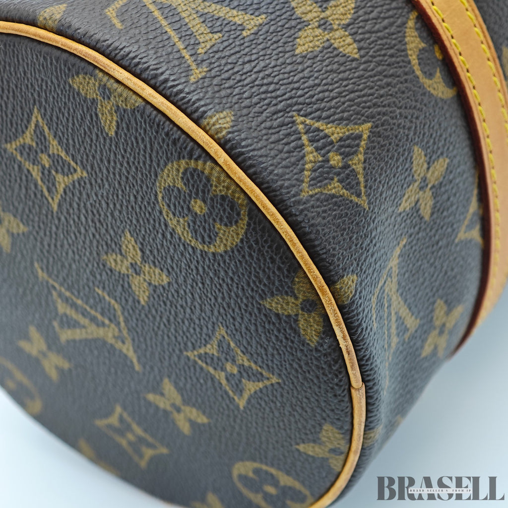 LOUIS VUITTON Papillon 26 Handbag M51386 PVC Coated Canvas & Leather Brown