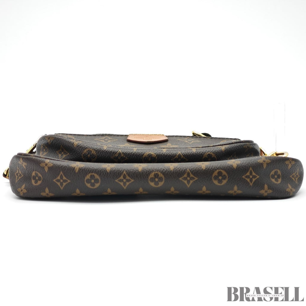 Louis Vuitton Multi Pochette Accessoires M44813 Shoulder Bag Brown w/Coin Case