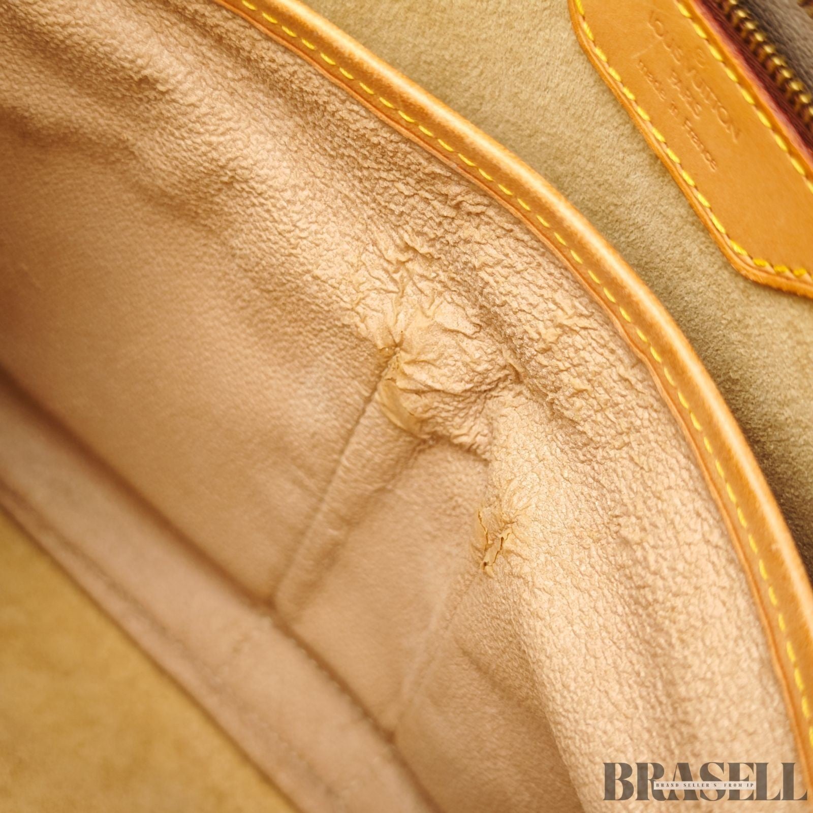 Louis Vuitton Monogram Rivoli M53380 Business Bag Handbag Brown Canvas Unisex