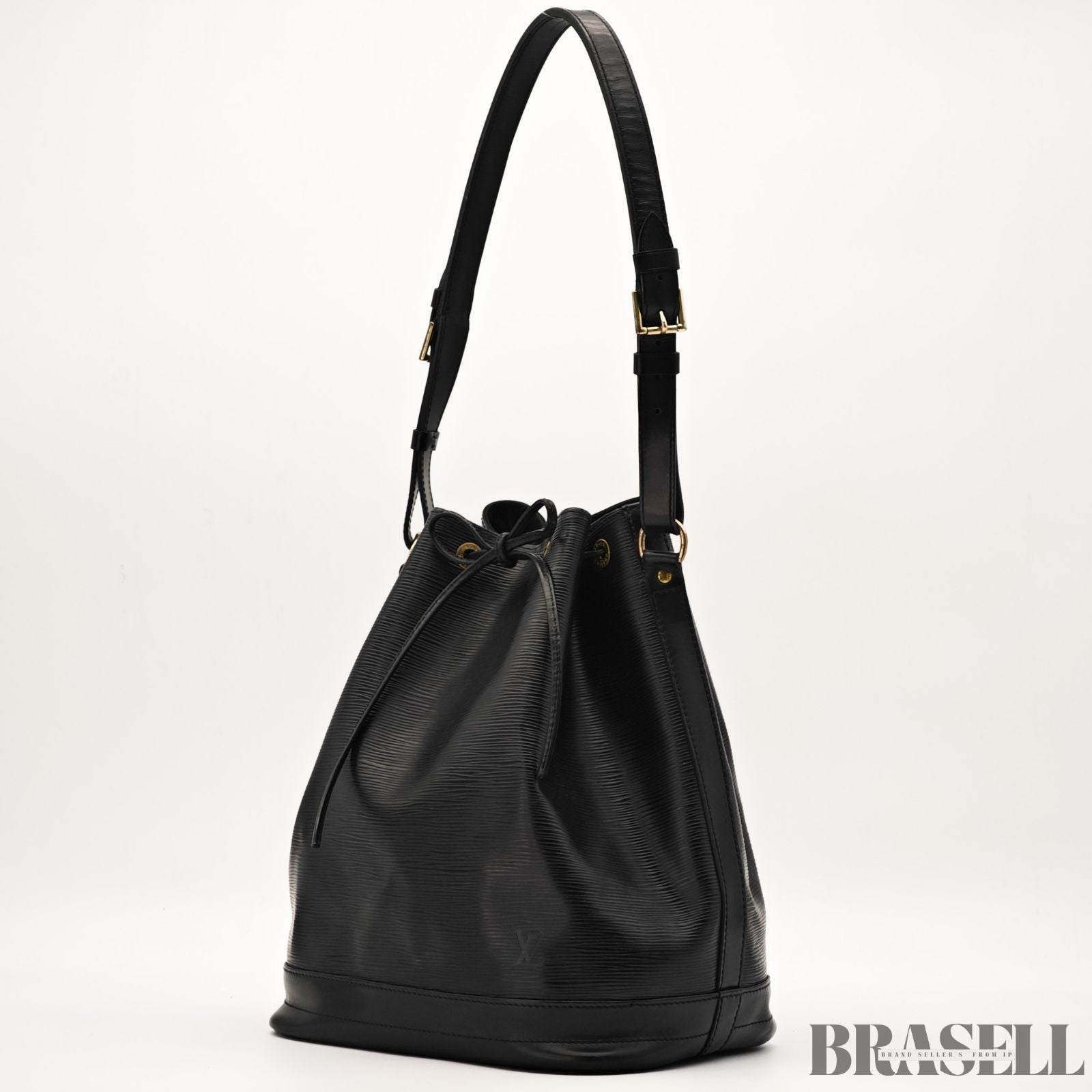Louis Vuitton Epi Noé Noir M59002 One Shoulder Bag Handbag Drawstring Black