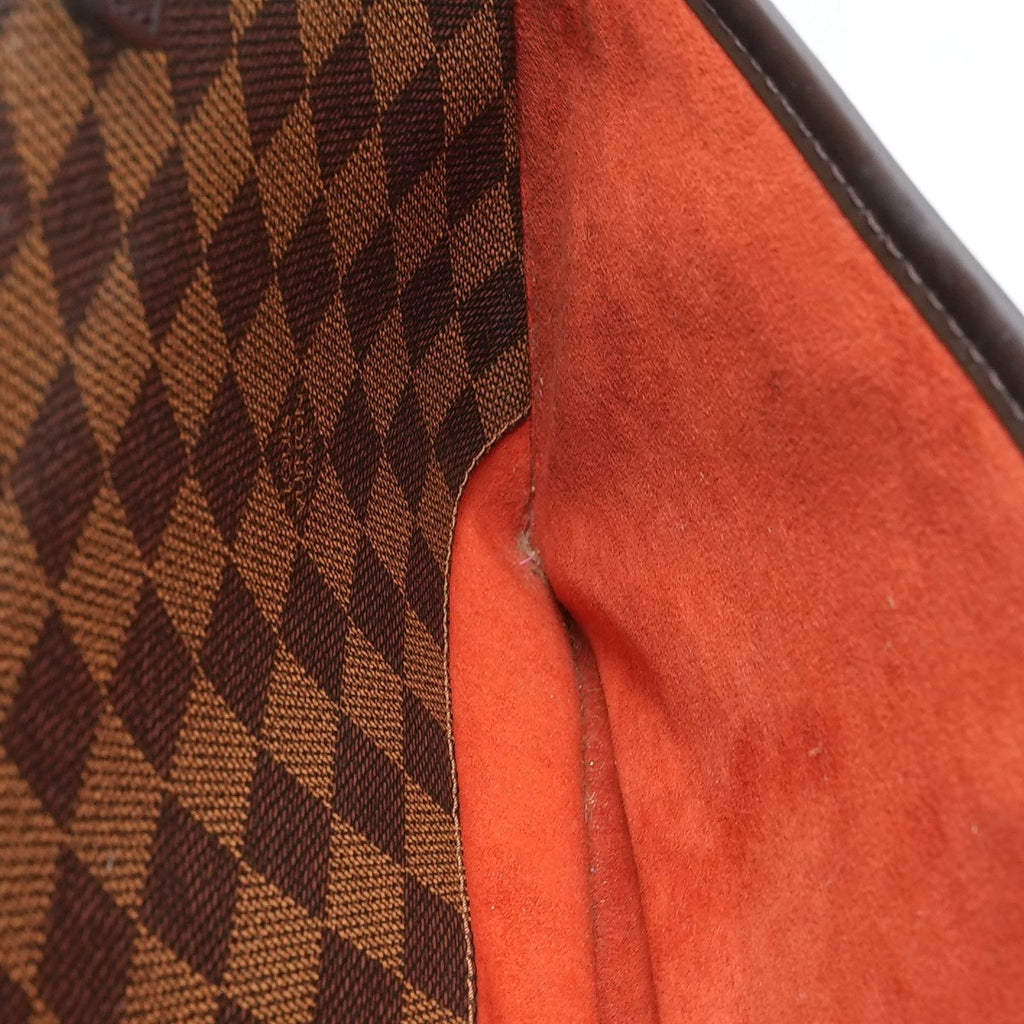 LOUIS VUITTON Damier Saria Horizontal N51282 Handbag Brown Shoulder Bag