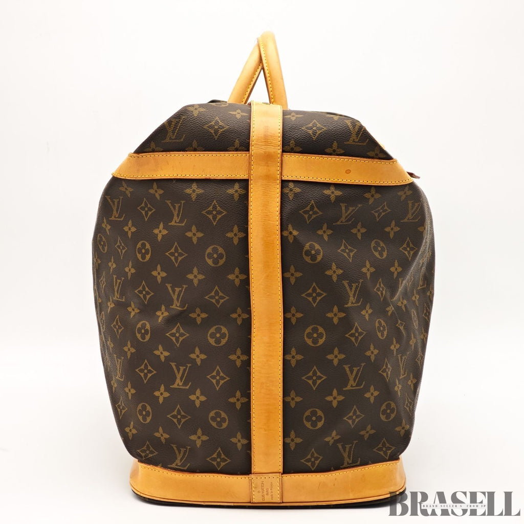 LOUIS VUITTON Monogram Canvas Leather Cruiser 45 Boston Bag M41137 Auth