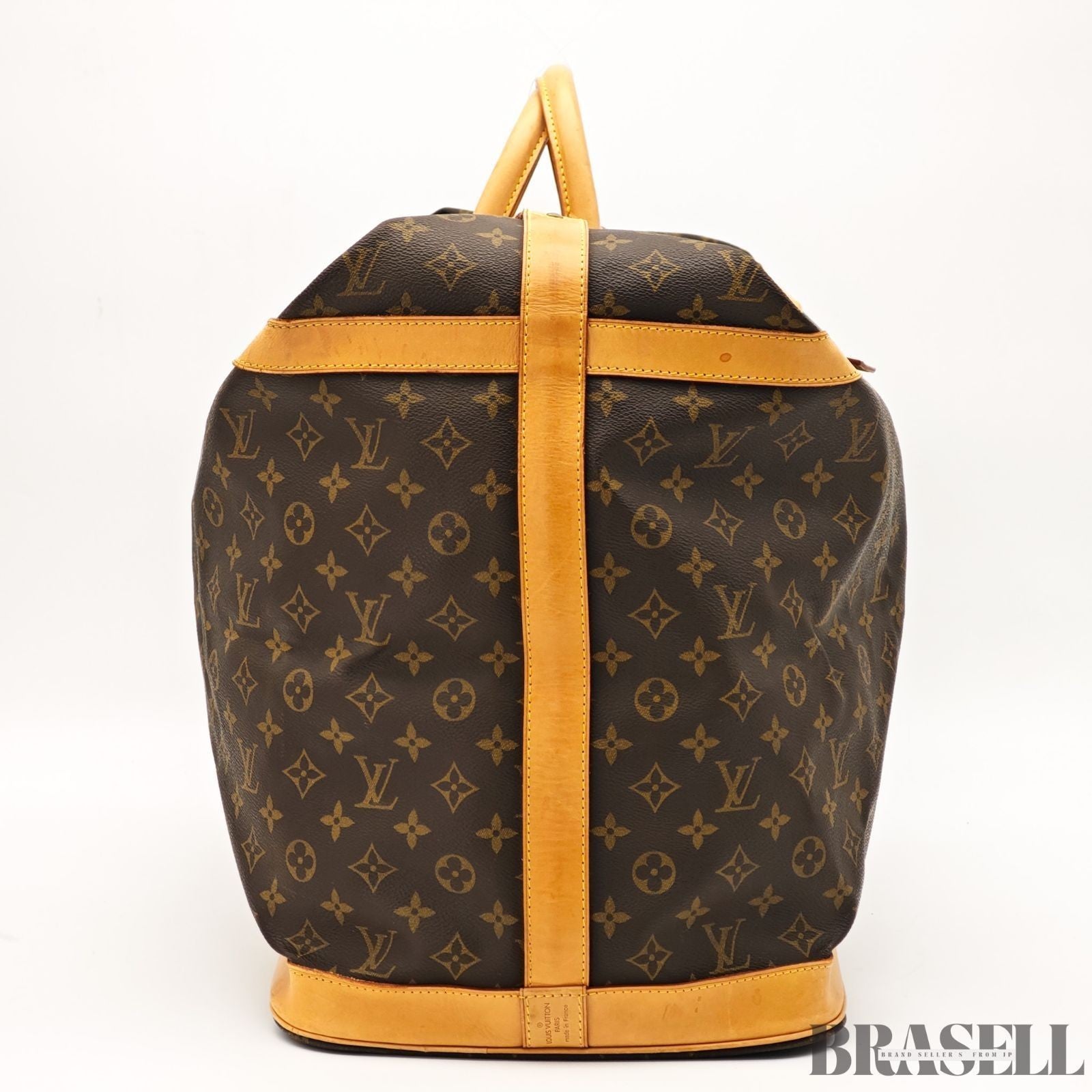 LOUIS VUITTON Monogram Canvas Leather Cruiser 45 Boston Bag M41137 Auth