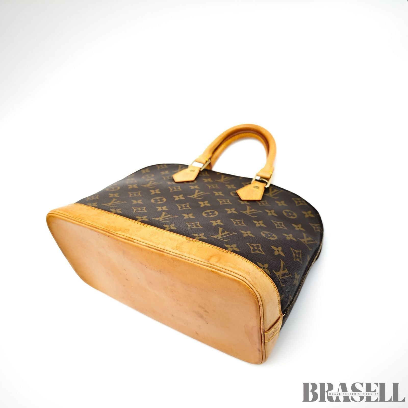 Louis Vuitton Monogram Alma PM Handbag Tote Bag M53151 Canvas Brown Woman